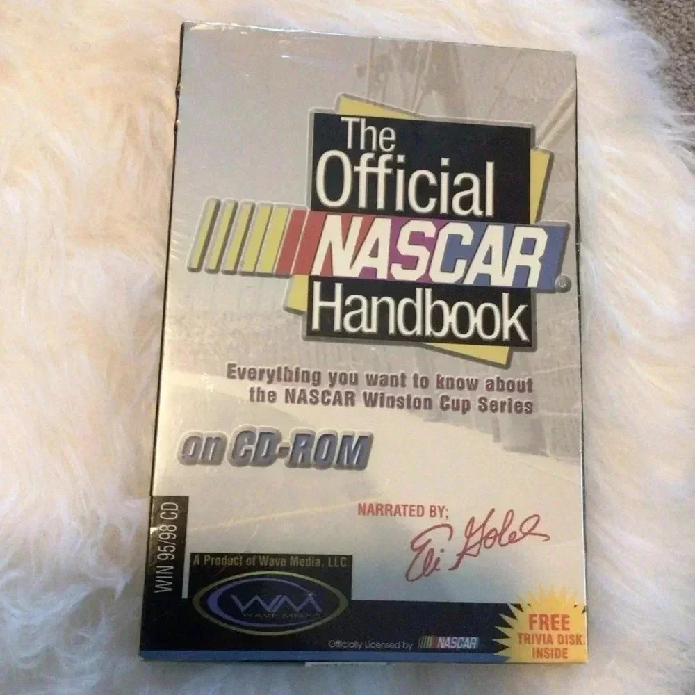 The official NASCAR HANDBOOK Winston Cup Series CD ROM Windows 95/98 VINTAGE